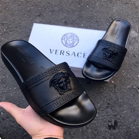 chanclas versace hombre precio|VERSACE.